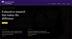 Desktop Screenshot of grandcentralconsulting.com